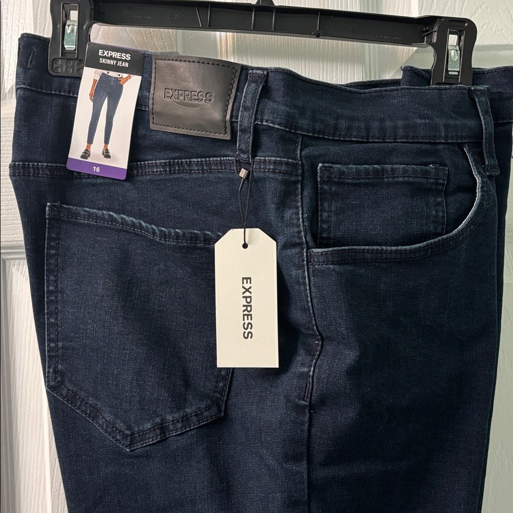 Express Midnight Blue Denim Jeans